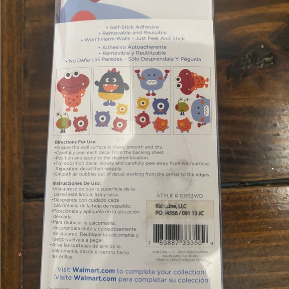 Graco Baby Monsters Wall Decals - Colorful and Fun - Picture 3 of 5